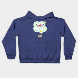 hello summer Kids Hoodie